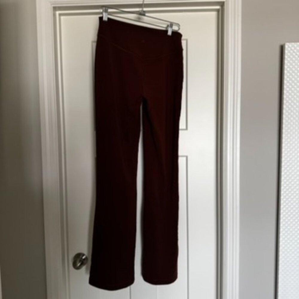 Lululemon Wunder Under SmoothCover High-Rise Bootcut Pant 34" Lava Cake size 10 - Picture 6 of 8